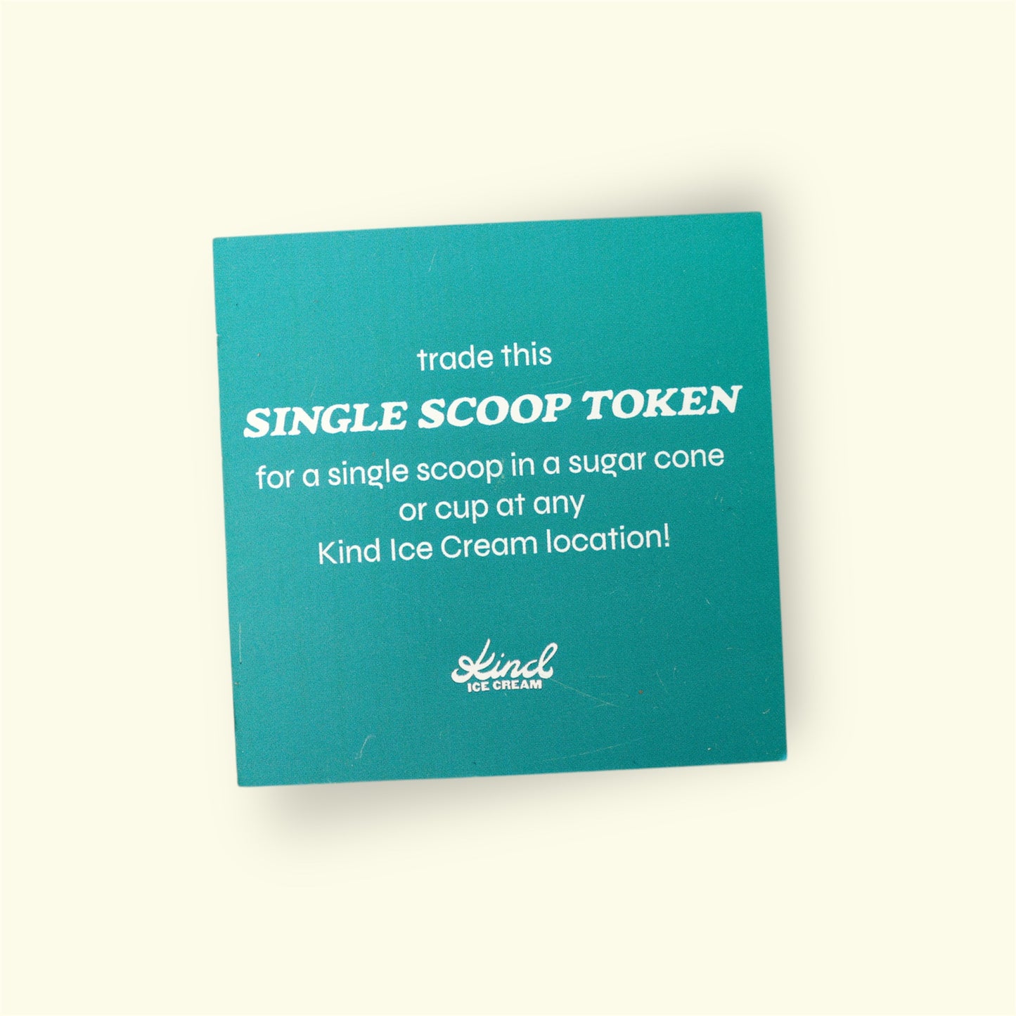 SINGLE SCOOP TOKEN