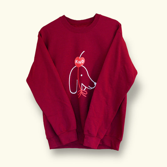 ADULT CREWNECK (CHERRY RED)